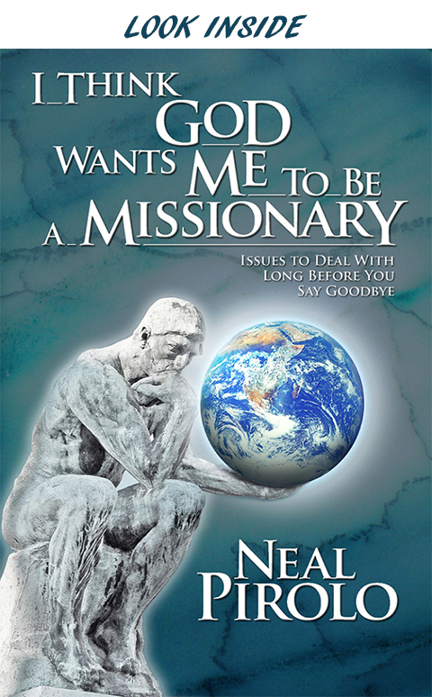 I Think God Wants Me To Be A Missionary book cover